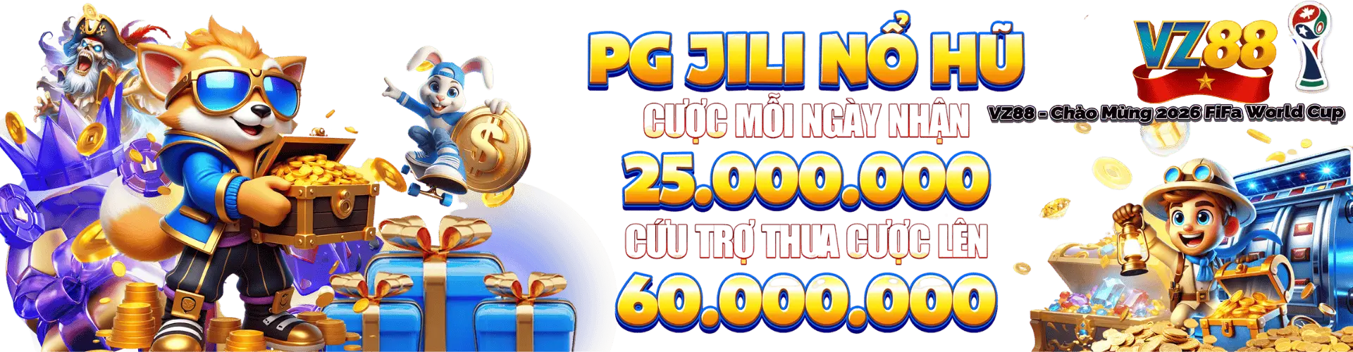 Banner trang chủ VZ88 2026