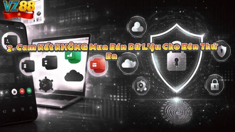 3. Cam Kết KHÔNG Mua Bán Dữ Liệu Cho Bên Thứ Ba