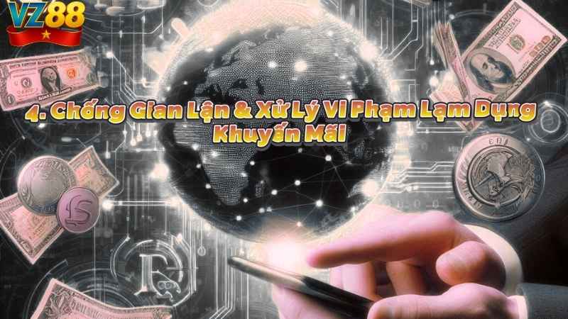 4. Chống Gian Lận & Xử Lý Vi Phạm Lạm Dụng Khuyến Mãi