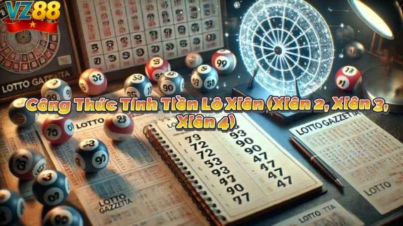 Công Thức Tính Tiền Lô Xiên (Xiên 2, Xiên 3, Xiên 4)