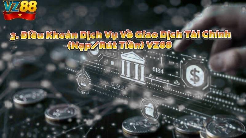 3. Điều Khoản Dịch Vụ Về Giao Dịch Tài Chính (Nạp/Rút Tiền) VZ88