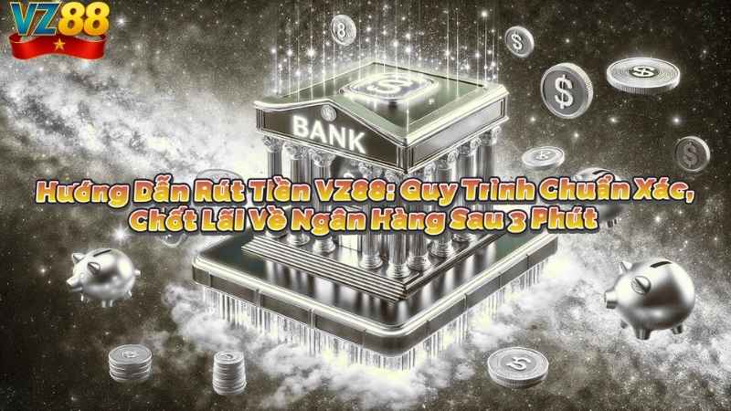 Hướng Dẫn Rút Tiền VZ88: Quy Trình Chuẩn Xác, Chốt Lãi Về Ngân Hàng Sau 3 Phút