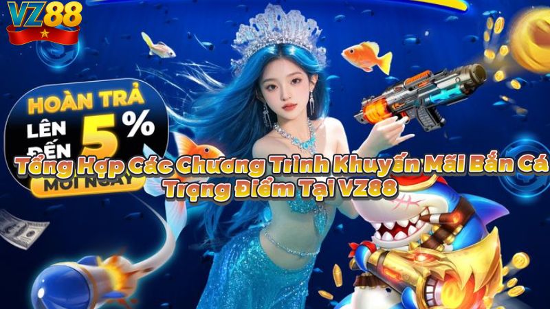 Tổng Hợp Các Chương Trình Khuyến Mãi Bắn Cá Trọng Điểm Tại VZ88